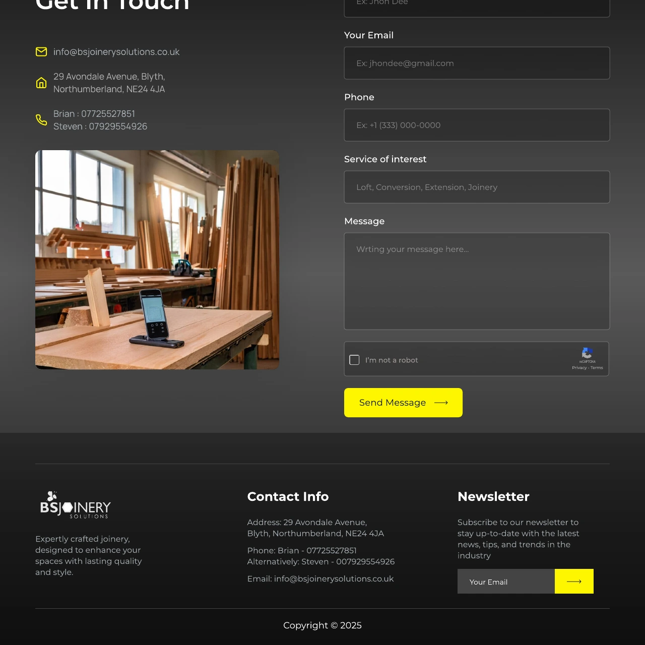 Contact Us — Part 2 of 2