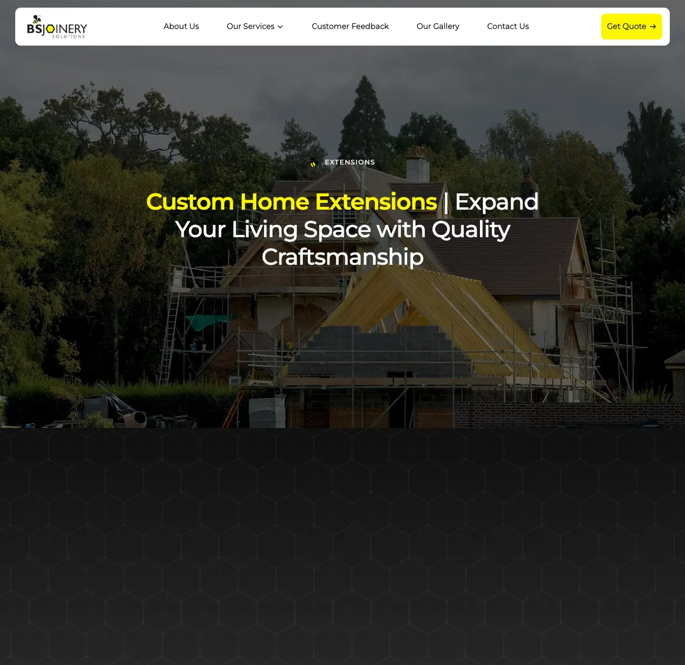 Home Extensions — Part 1 of 4